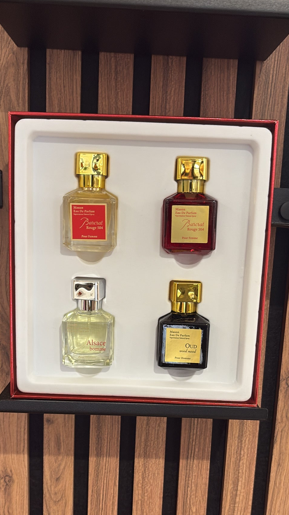 Coffret 4x30ml